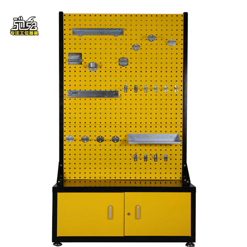 馳兔方孔工具掛板車間維修工具架子多功能物料